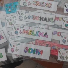 Our names in English