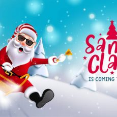 Santa Claus is coming to town!